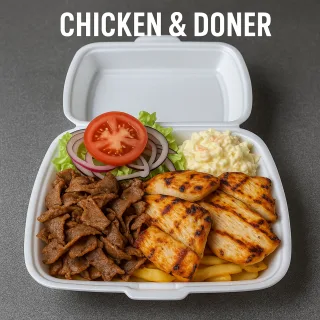 XL Chicken & Doner Box