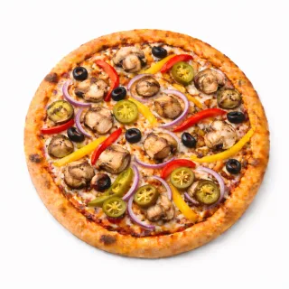 Vegetarian Hot Pizza