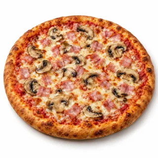 Ham & Mushroom Pizza