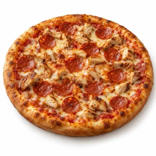 Chicken & Pepperoni Pizza