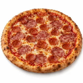 Salami & Pepperoni Pizza