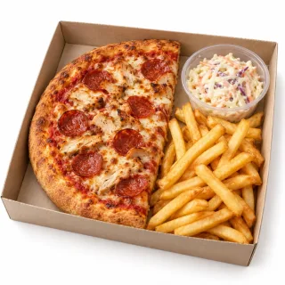 Half Chicken & Pepperoni